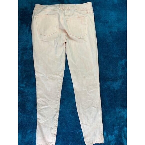 Chord Size 5 Womens Jeans Skinny Pink Stretch Low Rise - Picture 4 of 4